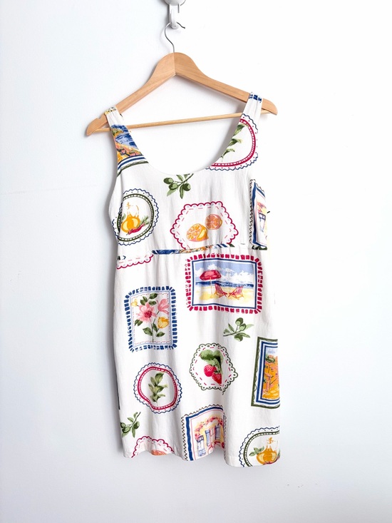 Japna Dresses & Skirts - Japna Linen Blend Dress Italian Riviera Resortcore - NWT - M
